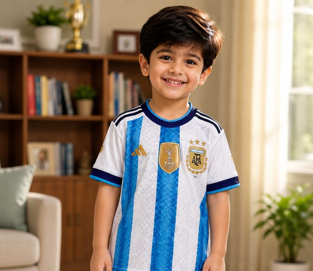 Argentina Premium Baby Jersey for 4 to 11